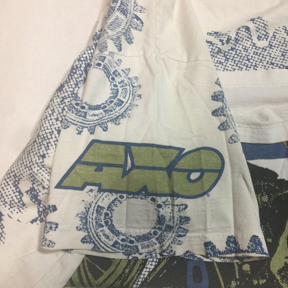 AXO T-Shirt Large Vintage Print Front & Back - Picture 4 of 7
